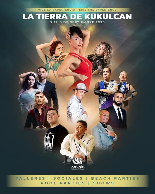 Cartel de Cancún Salsa Bachata Fest 2026