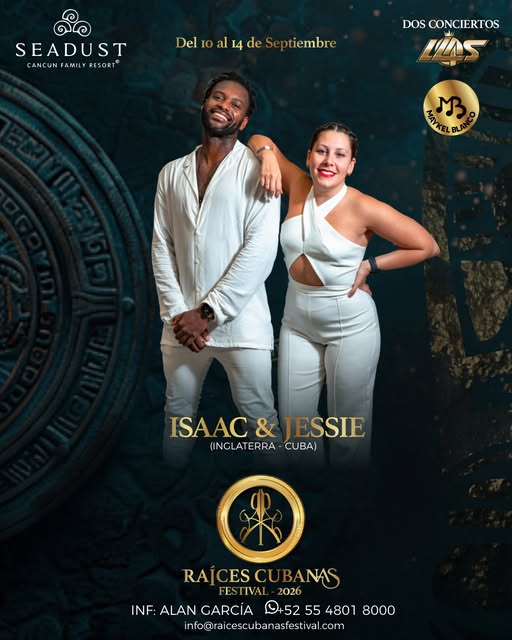 Cartel de Raíces Cubanas Festival 2026